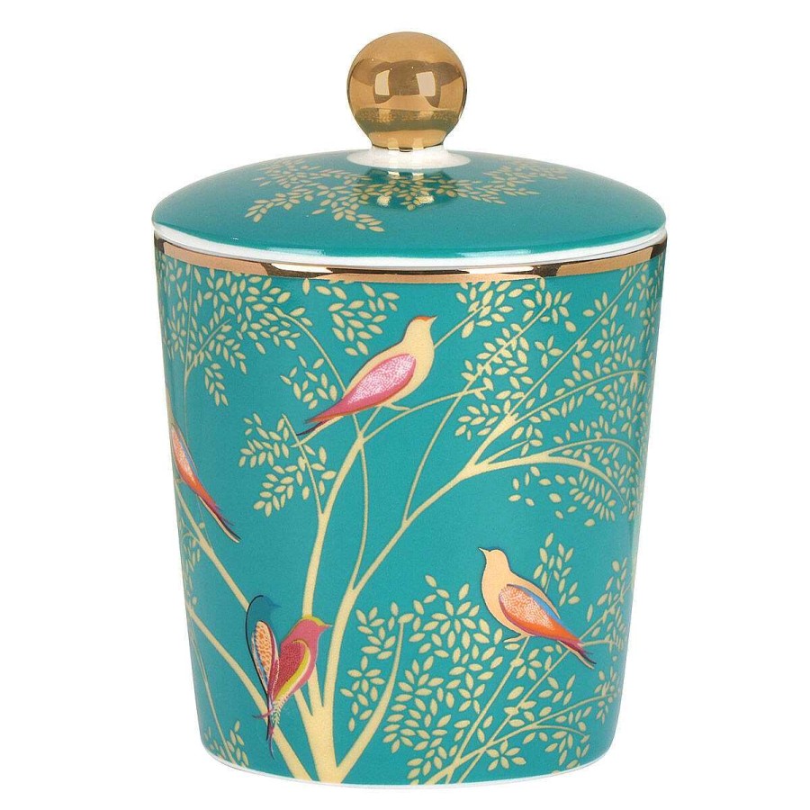 Ceramic Candles | Sara Miller Sara Miller Chelsea Green Mandarin, Tuberose And Wild Musk 260G Candle