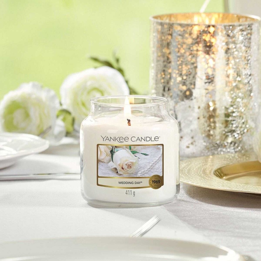 Candles & Fragrance | Yankee Candle Yankee Candle Wedding Day Medium Jar Candle