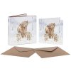 Christmas | Wrendale Wrendale 'A Highland Christmas' Set Of 8 Luxury Gold Foiled Christmas Cards