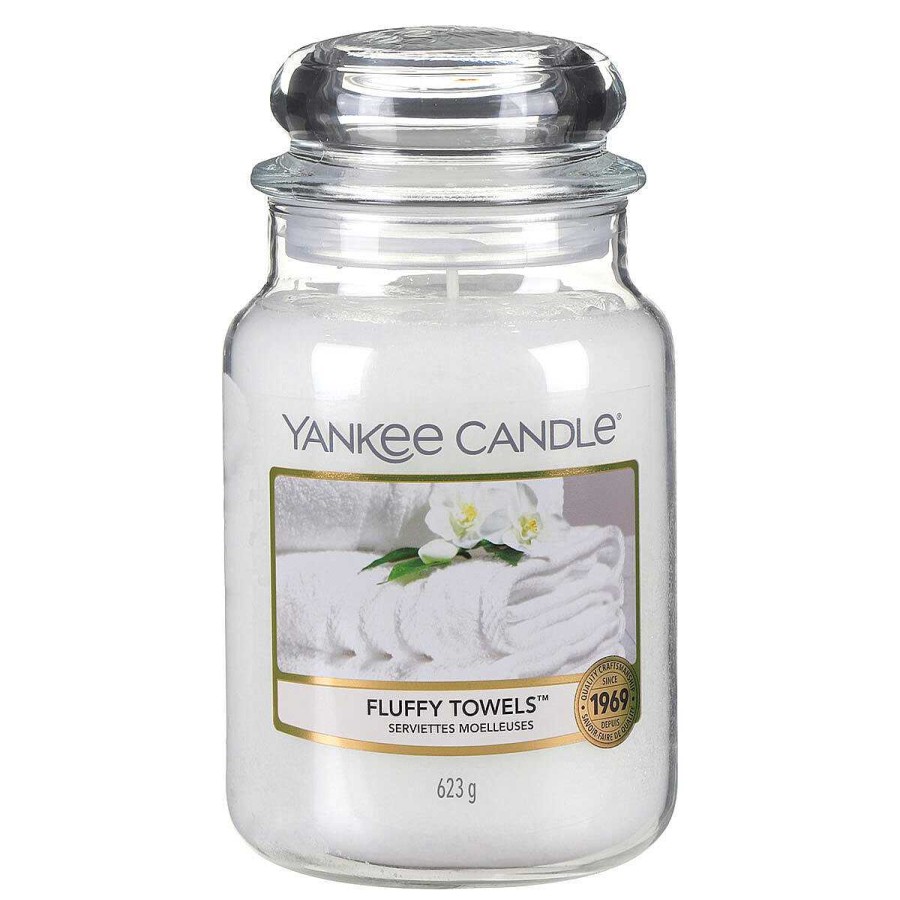 Jar Candles | Yankee Candle Yankee Candle Fluffy Towels Large Jar Candle