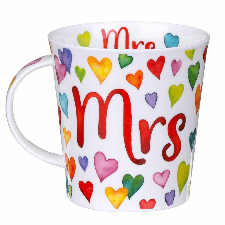 Mr & Mrs Gifts | Dunoon Dunoon Mrs Cairngorm Shape Mug