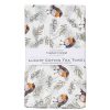 Tea Towels | Toasted Crumpet Toasted Crumpet 'Robin & Eucalyptus' White Tea Towel