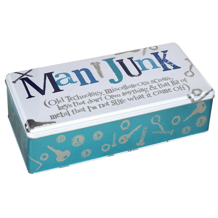 Keepsake Boxes | The Bright Side The Bright Side Extra Large Man Junk Tin