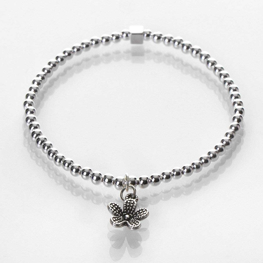 For Little Girls | Carrie Elspeth Carrie Elspeth 'Flower Girl' Child'S Wedding Sentiment Bracelet