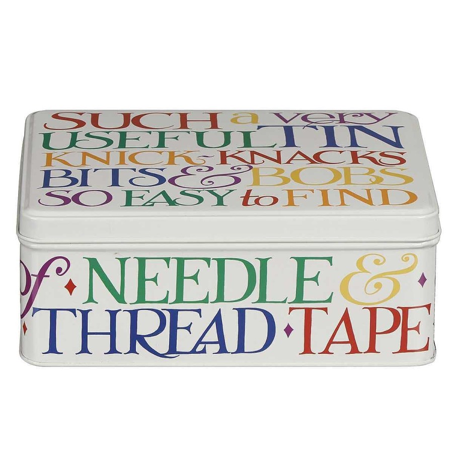 Keepsake Boxes | Emma Bridgewater Emma Bridgewater Rainbow Toast Deep Rectangular Tin