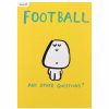 Typographic Cards | Vimrod Vimrod Football Greetings Card