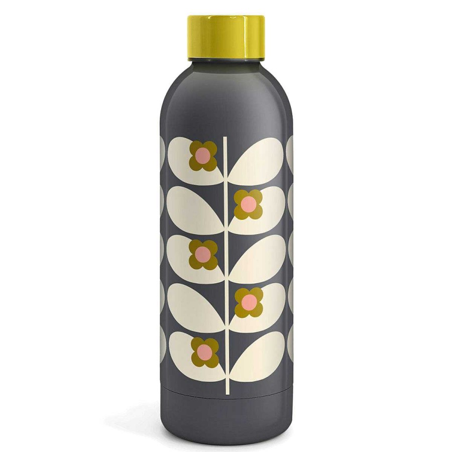 Water Bottles | Orla Kiely Orla Kiely Wild Rose Stem Stainless Steel Water Bottle