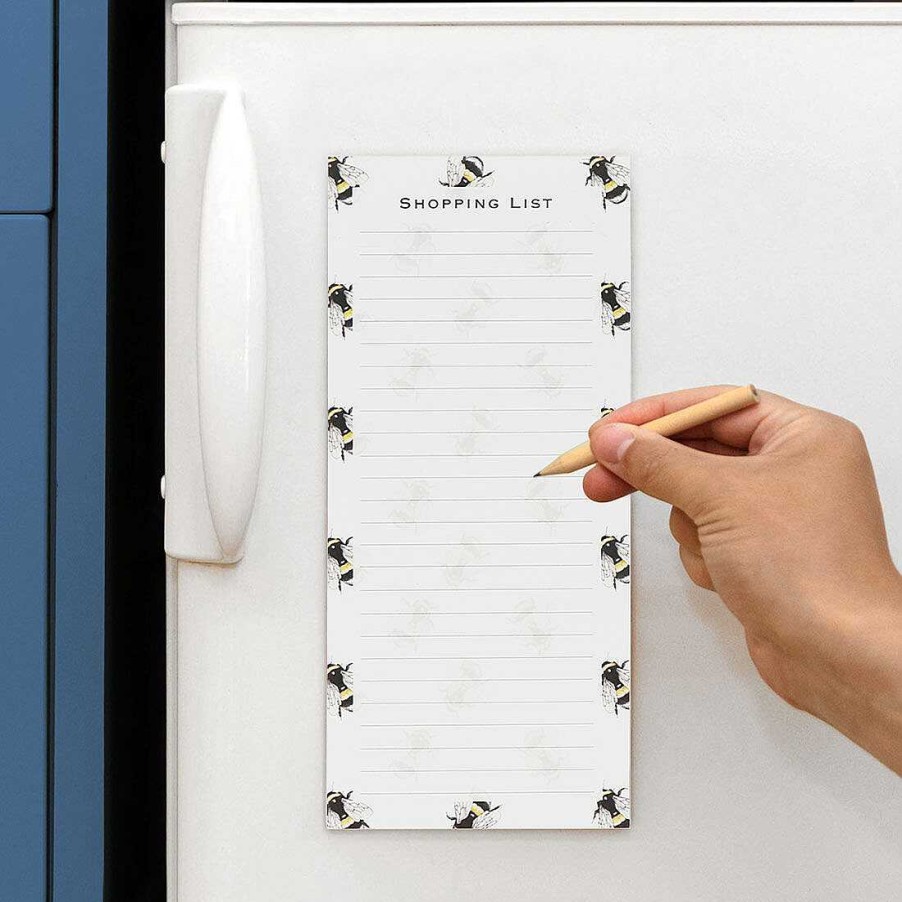 Magnetic Fridge Pads | Toasted Crumpet Toasted Crumpet 'Bumblebees' Magnetic Shopping List Pad