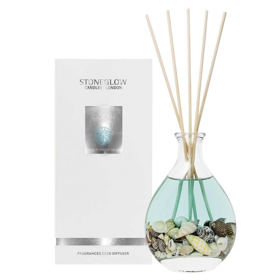 Reed Diffusers | Stoneglow Stoneglow Nature'S Gift Ocean Reed Diffuser