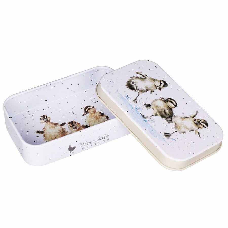 Storage Tins | Wrendale Wrendale 'Puddle Ducks' Duck Keepsake Tin