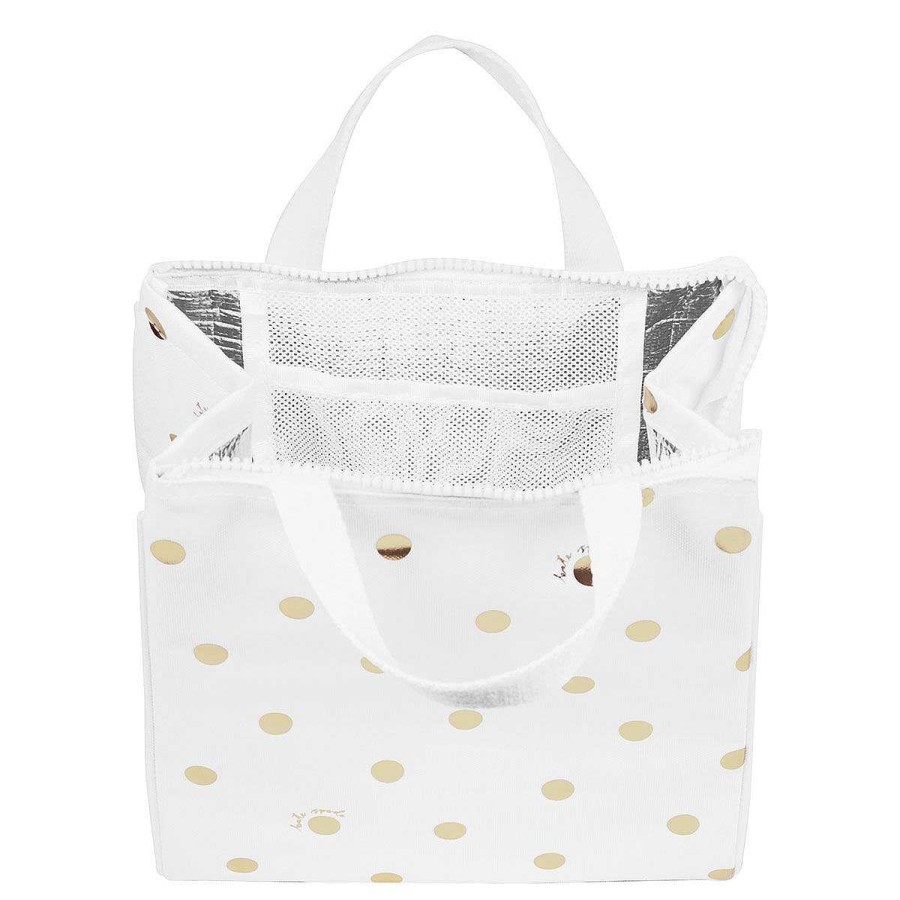 Lunch & Picnic | Kate Spade New York Kate Spade New York Gold Dot With Script Lunch Bag