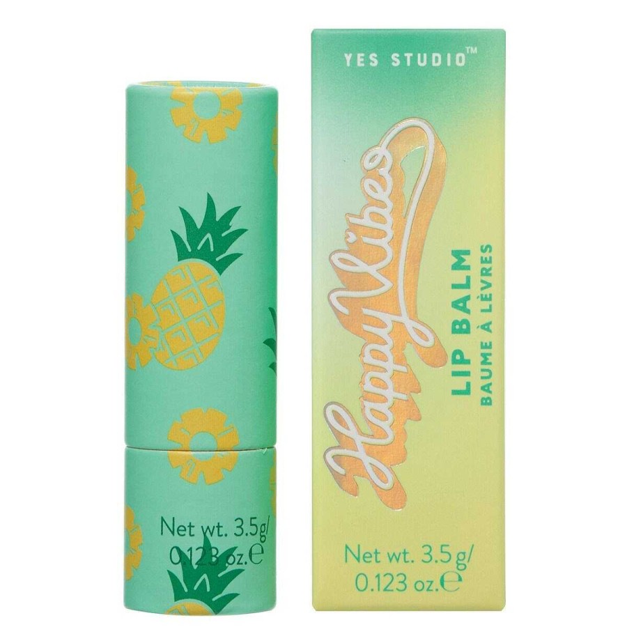 Face & Lips | Yes Studio Yes Studio 'Happy Vibes' Pineapple Lip Balm