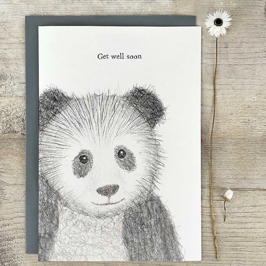 Get Well Soon | East of India East Of India 'Get Well Soon' Panda Extra Large Greetings Card