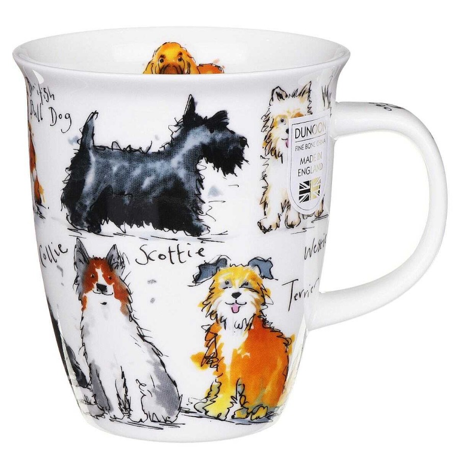 Pet Accessories | Dunoon Dunoon Messy Dogs Nevis Shape Mug