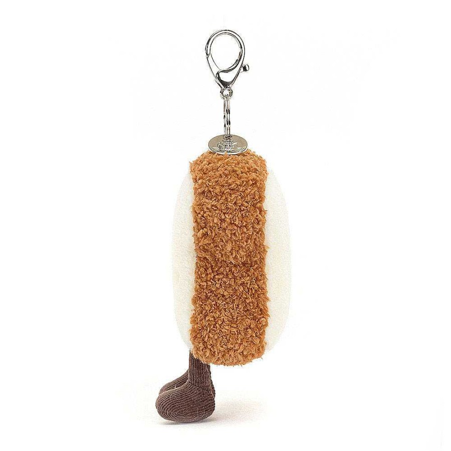 Keyrings & Bag Charms | Jellycat Jellycat Amuseable Toast Bag Charm