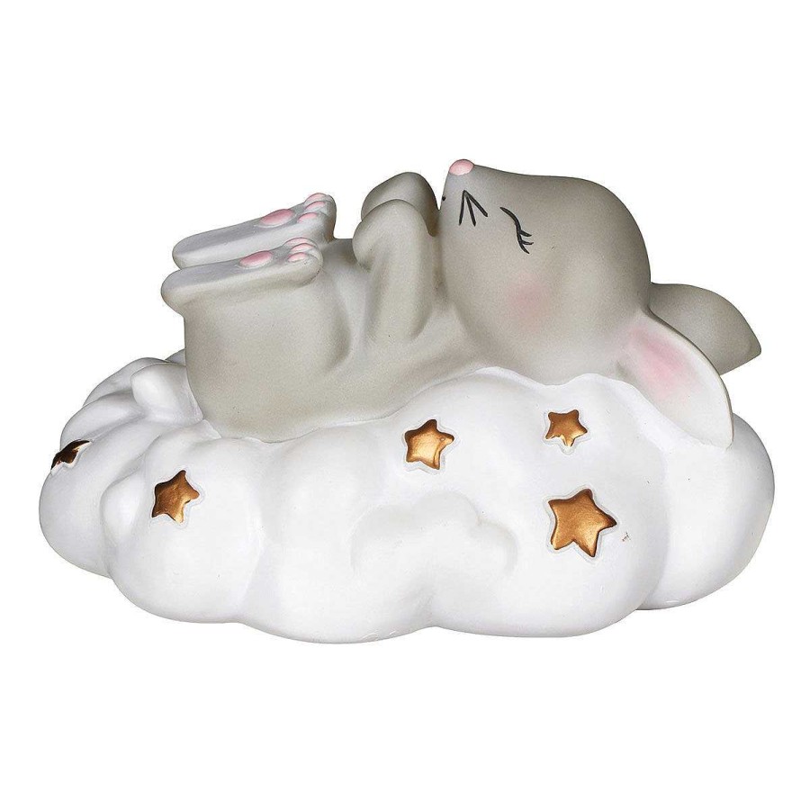 Home & Hobbies | House Of Disaster House Of Disaster Led Rechargeable Rabbit On A Cloud Mini Lamp