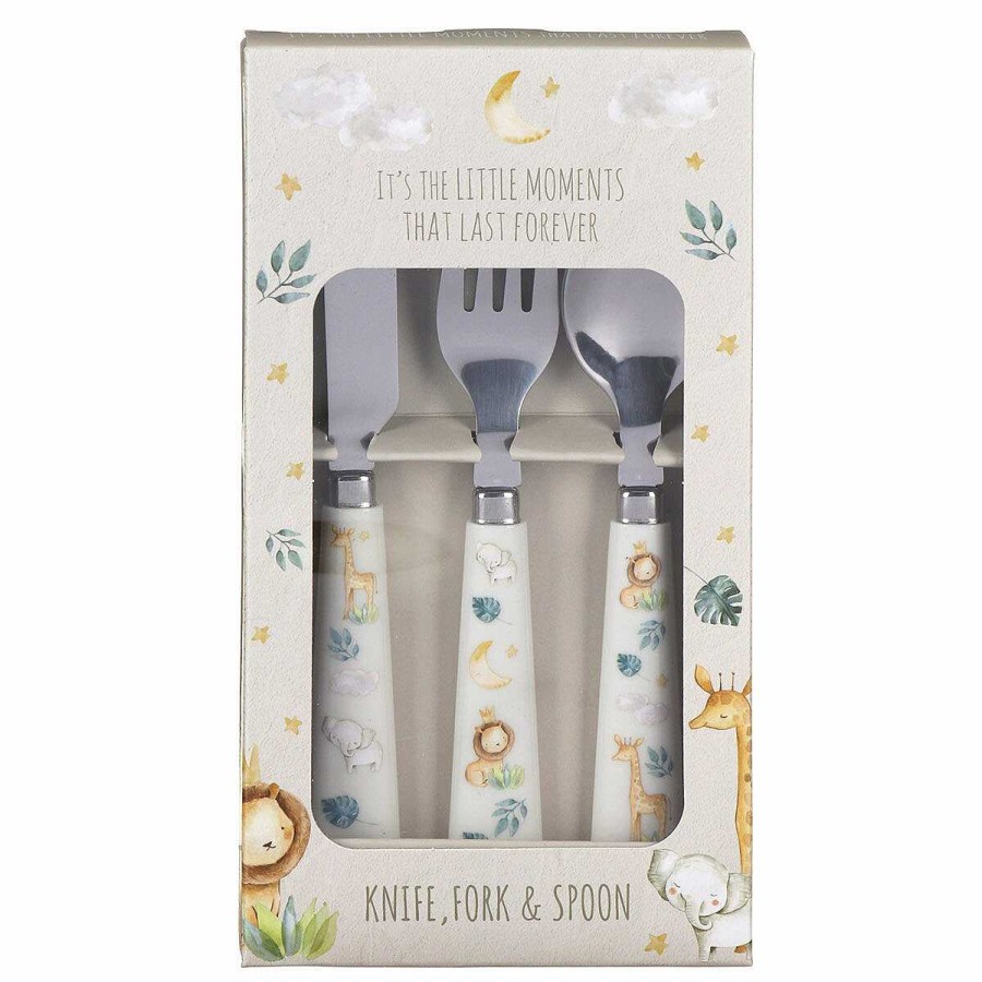 Snack & Meal Time Accessories | Temptation Gifts Little Moments Cutlery Set