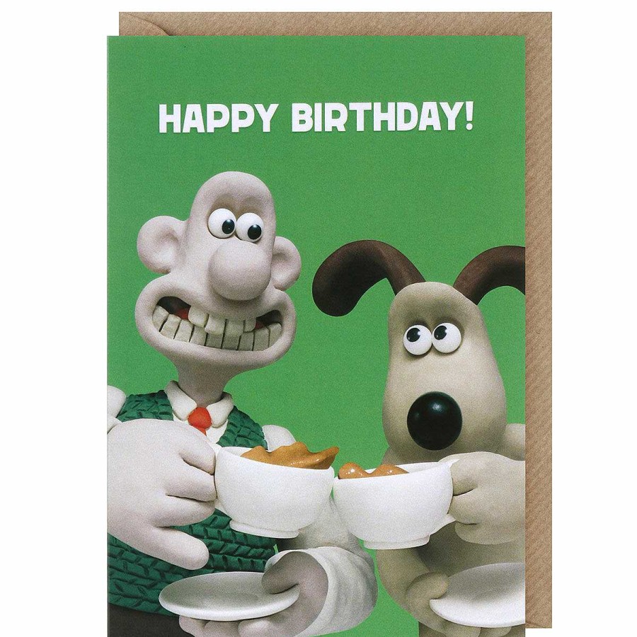 Tv & Book Characters Cards | Wallace & Gromit Wallace & Gromit 'Cup Of Tea' Birthday Card