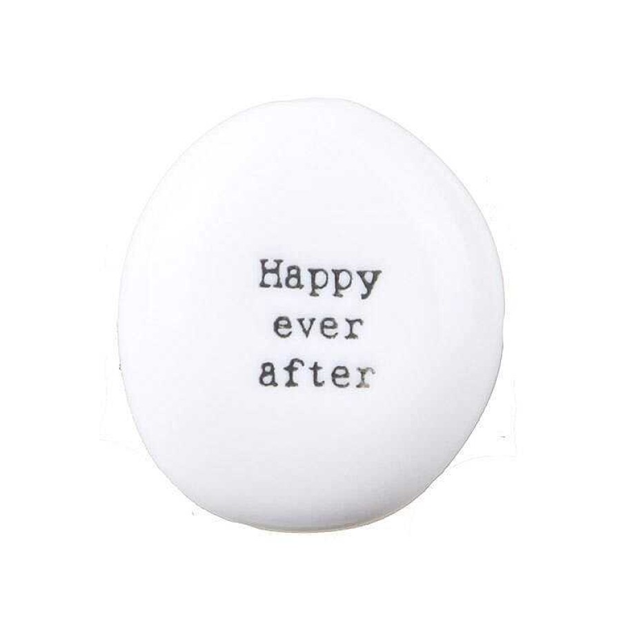 Wedding Decorations | East of India East Of India 'Happy Ever After' Sentimental Pebble