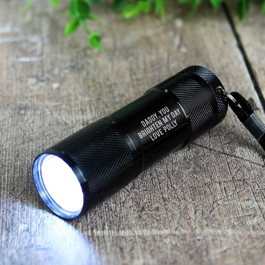 Outdoor | Temptation Gifts Personalised 'Free Text' Mini Led Torch