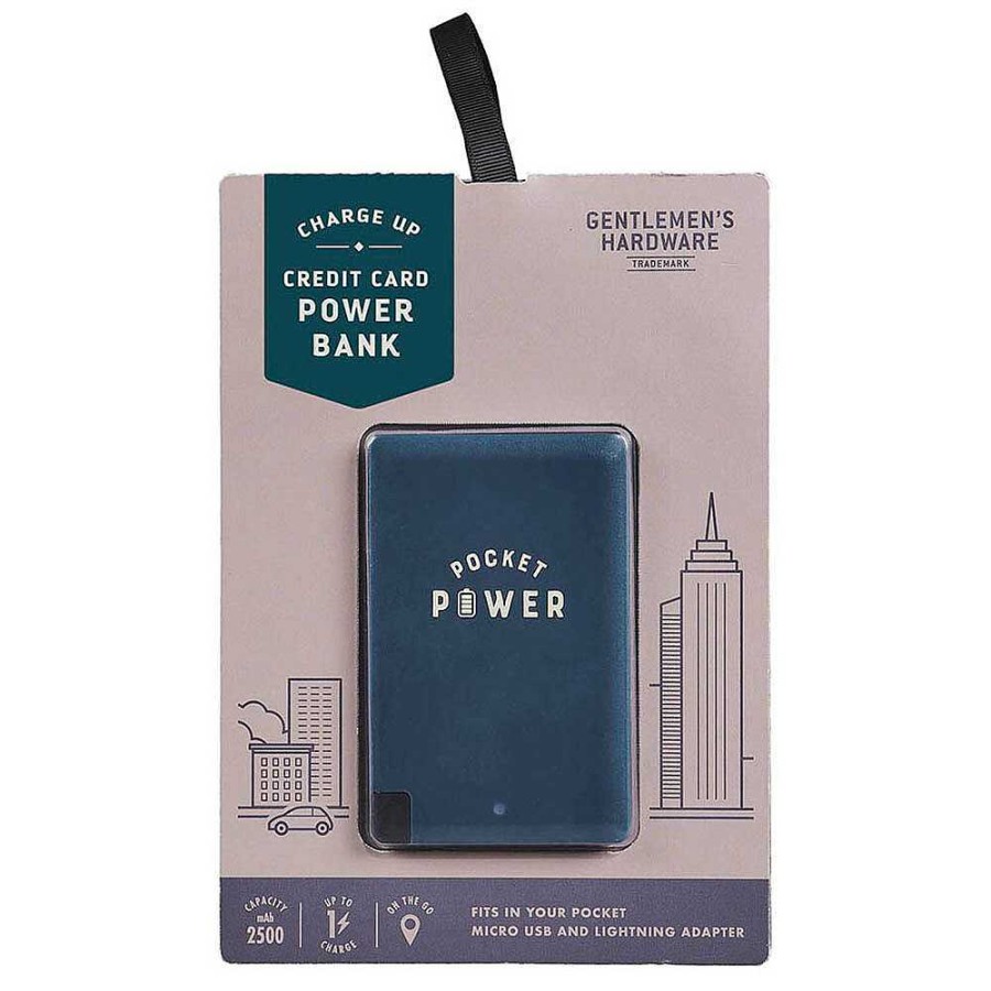 Gadgets & Novelty | Gentlemen's Hardware Gentlemen'S Hardware Power Bank Credit Card