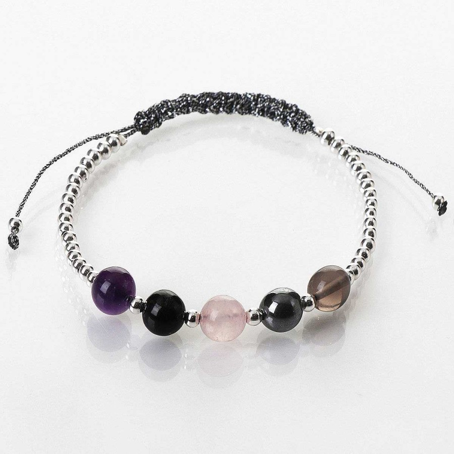 Bracelets | Equilibrium Equilibrium Protection Woven Gem Stone Bracelet