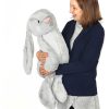 Christening Gifts | Jellycat Jellycat Bashful Silver Bunny Really Big