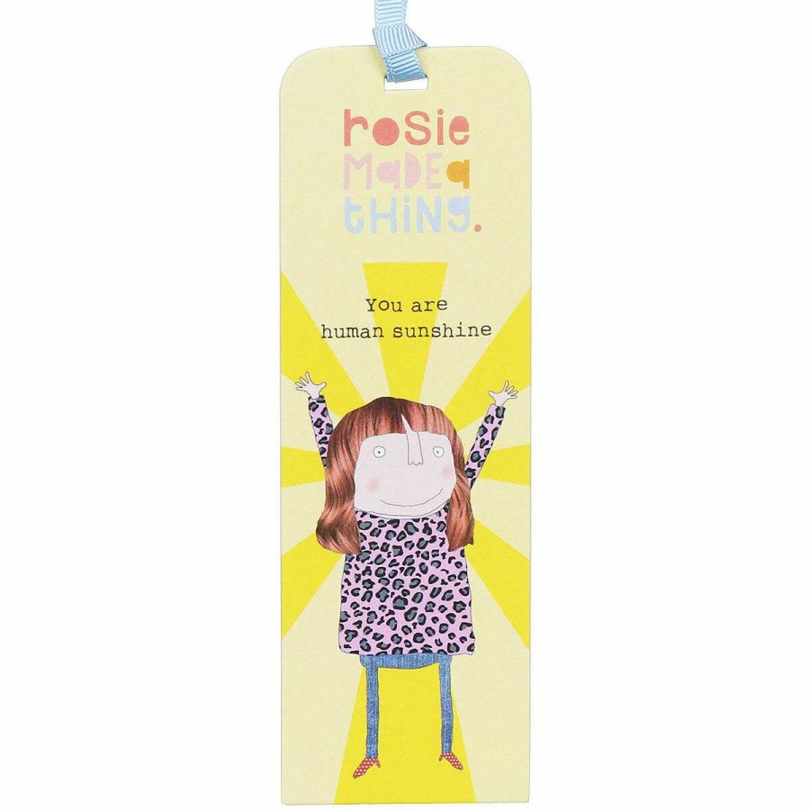 New In | Rosie Made A Thing Rosie Made A Thing Human Sunshine Bookmark