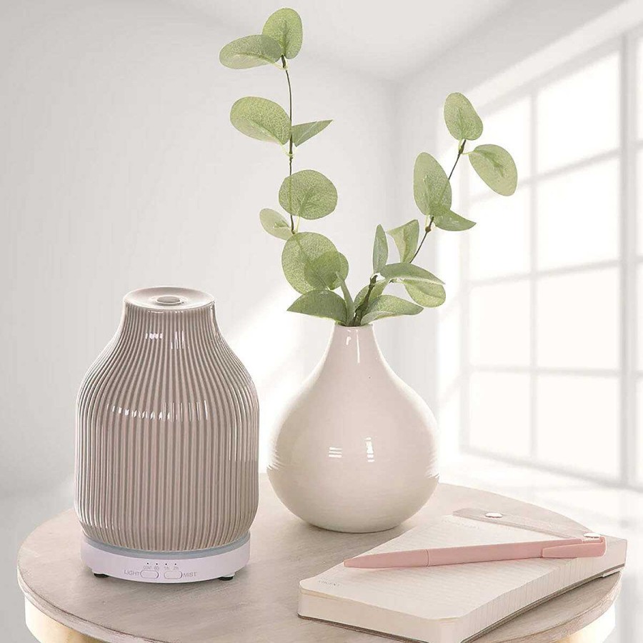 Essential Oils & Diffusers | Aroma Home Aroma Home Purify & Balance Ceramic Usb Ultrasonic Diffuser