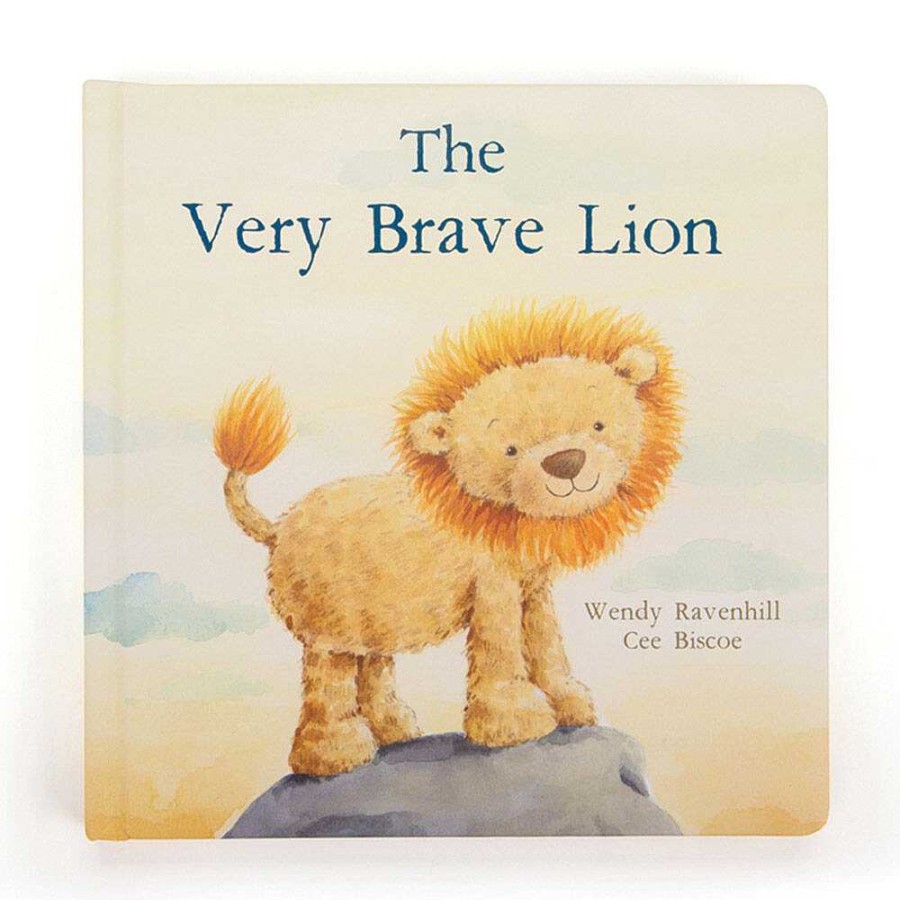 Children'S Books | Jellycat Jellycat The Very Brave Lion Hardback Book