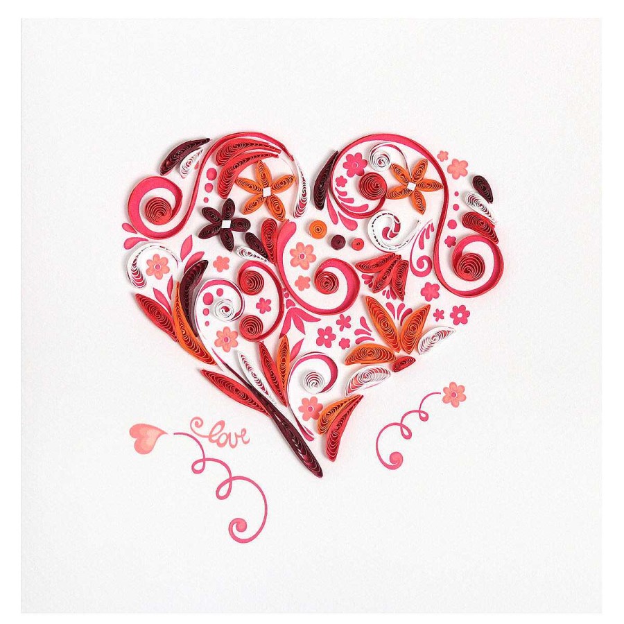 Romantic Cards | Origamo Origamo Quilling 'Heart Fantasy' Card