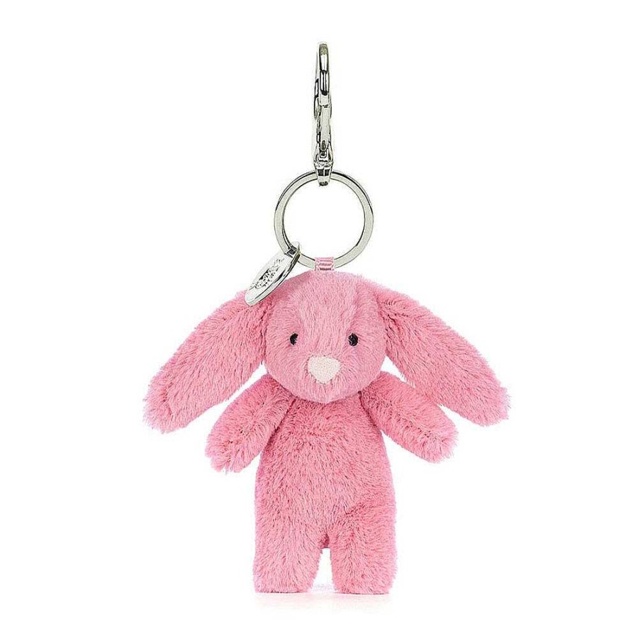 Keyrings & Key Clips | Jellycat Jellycat Bashful Bunny Pink Bag Charm