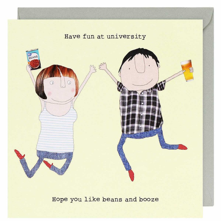 Good Luck | Rosie Made A Thing Rosie Made A Thing Have Fun At University Greetings Card