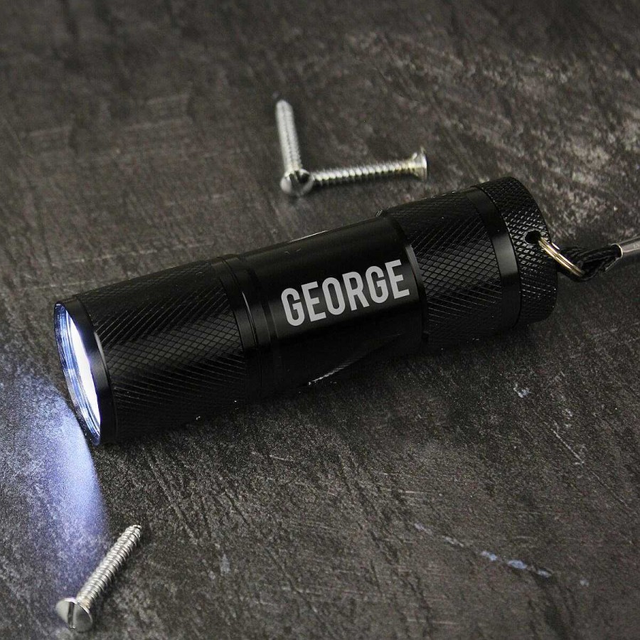 Outdoor | Temptation Gifts Personalised 'Name Only' Mini Led Torch