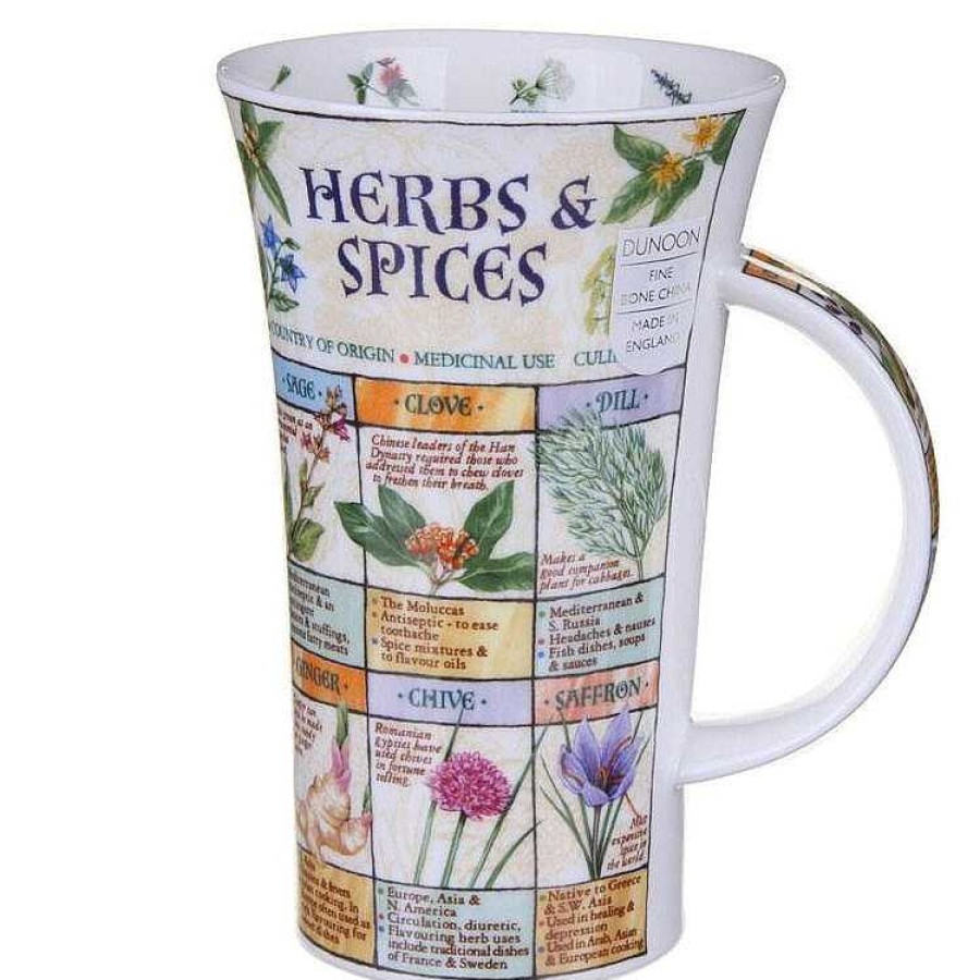 Mugs | Dunoon Dunoon Herbs & Spices Glencoe Shape Mug