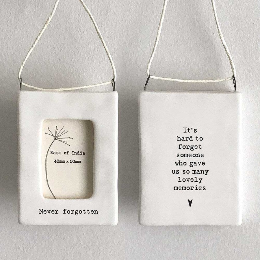 Photo Frames | East of India East Of India 'Never Forgotten' Mini Hanging Frame