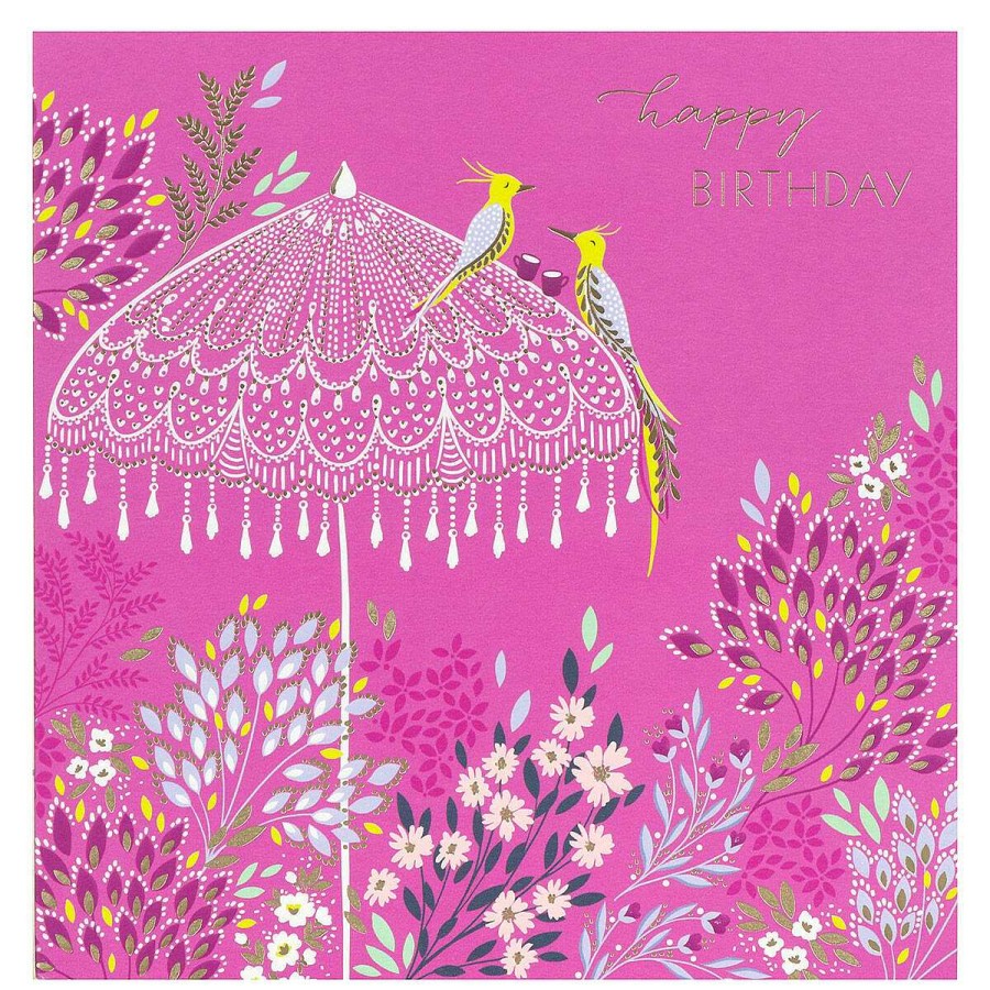 Large Cards | Sara Miller Sara Miller Parasol Birds Large Greetings Card