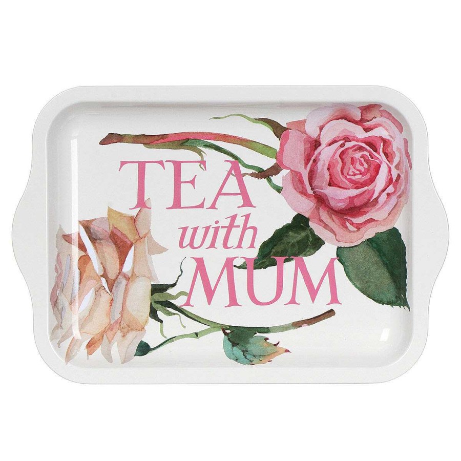 Tins & Trays | Emma Bridgewater Emma Bridgewater Roses & Pink Toast Small Tray