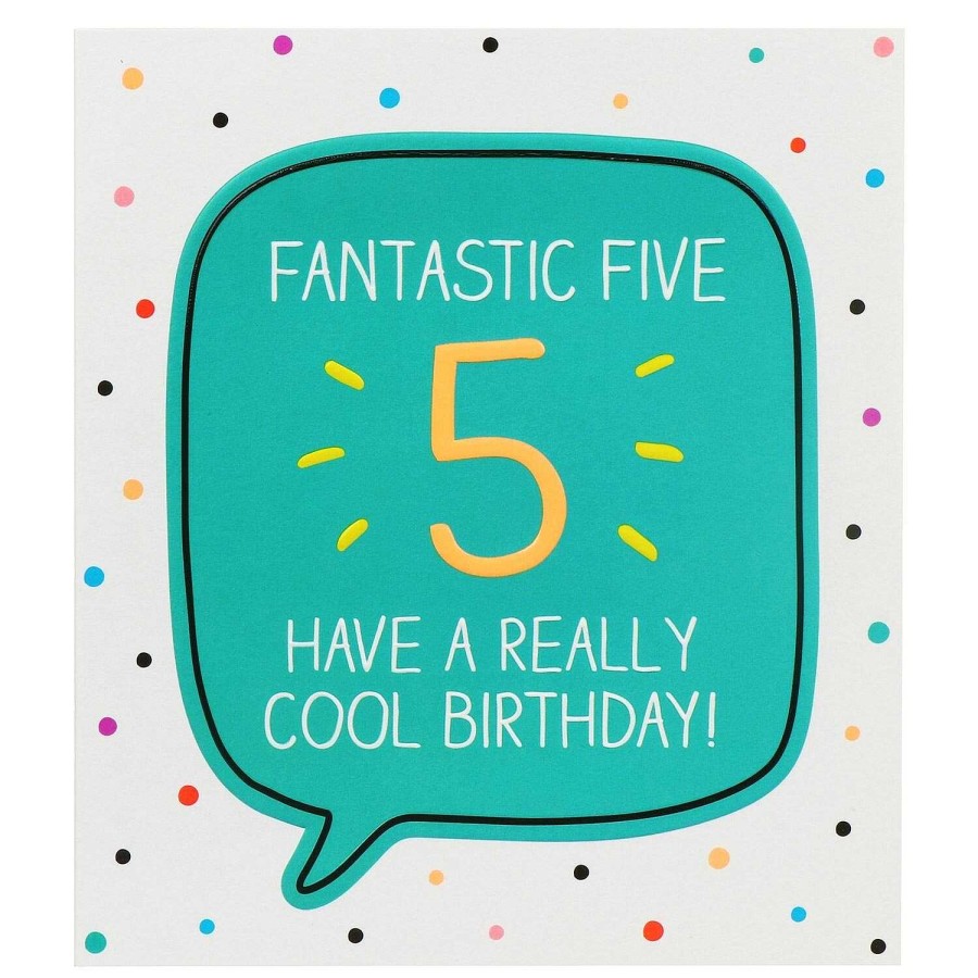 Cards For Children | Happy Jackson Happy Jackson Fantastic 5 Birthday Card