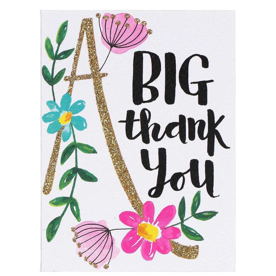 Thank You | Rachel Ellen Rachel Ellen Set Of 5 'Flowers' Thank You Notecards