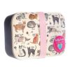 Gifts For Pet Lovers | Milly Green Milly Green Curious Cats Bamboo Lunch Box