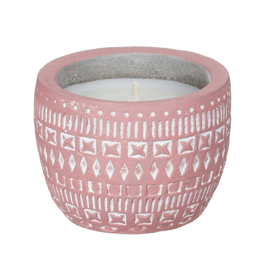 Ceramic Candles | Paddywax Paddywax Sonora 85G Pepper & Pomelo Concrete Soy Candle