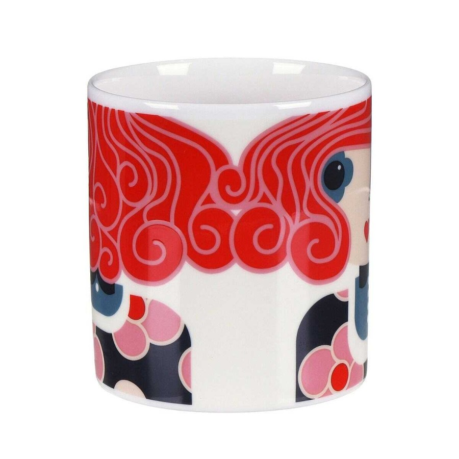 Girlfriend | Orla Kiely Orla Kiely Dee Dee Red Large Mug