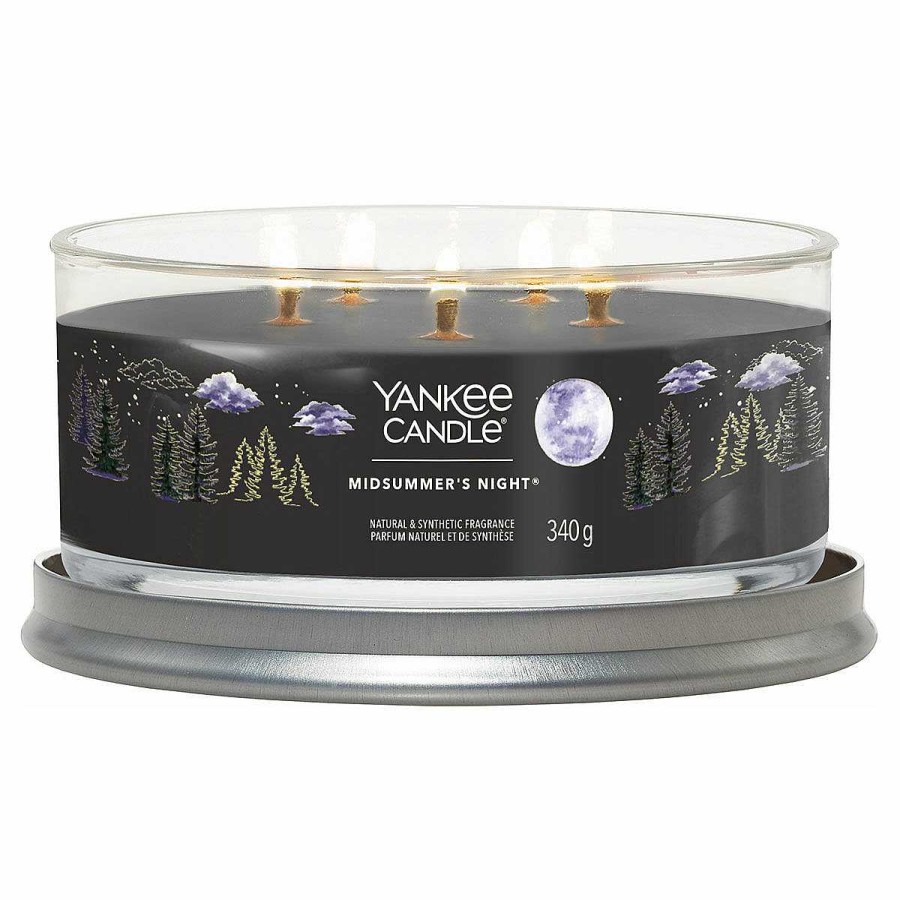 Glass Candles | Yankee Candle Yankee Candle Midsummers Night Signature Multi-Wick Tumbler Candle