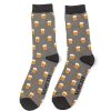 Styles | Mr Heron Mr Heron Grey Beer Men'S Bamboo Socks