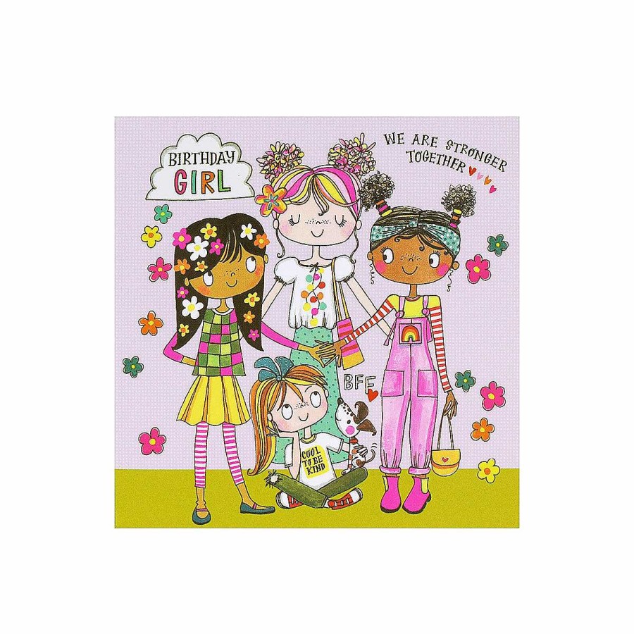 Jigsaw Cards | Rachel Ellen Rachel Ellen Girl Power Birthday Girl Jigsaw Puzzle With Mini Birthday Card