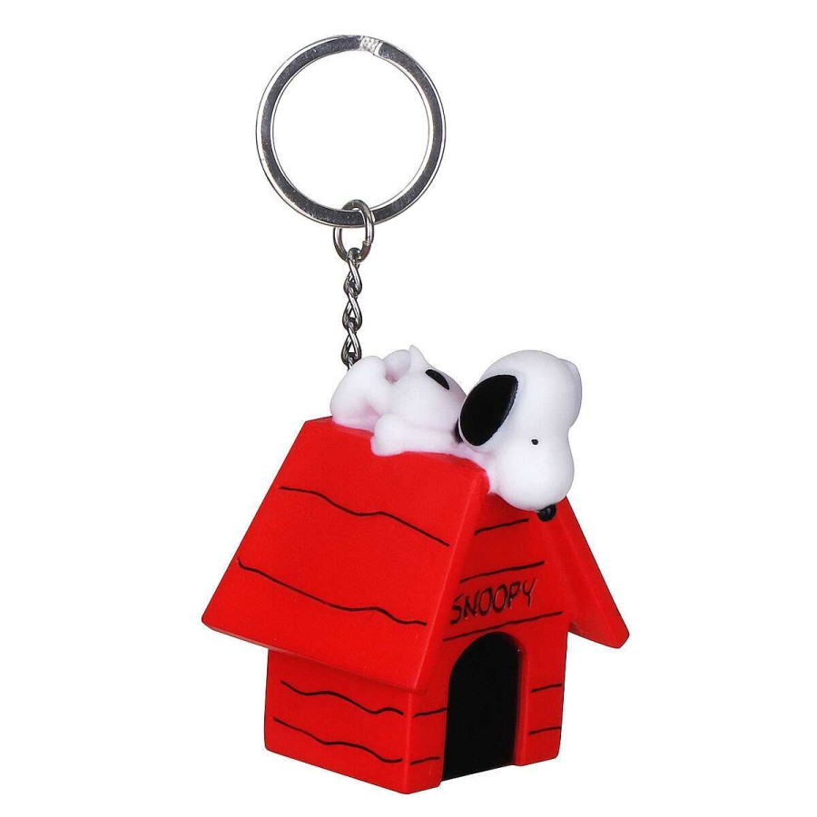 Lights & Sounds | House Of Disaster House Of Disaster Peanuts Snoopy House Light Up Keyring