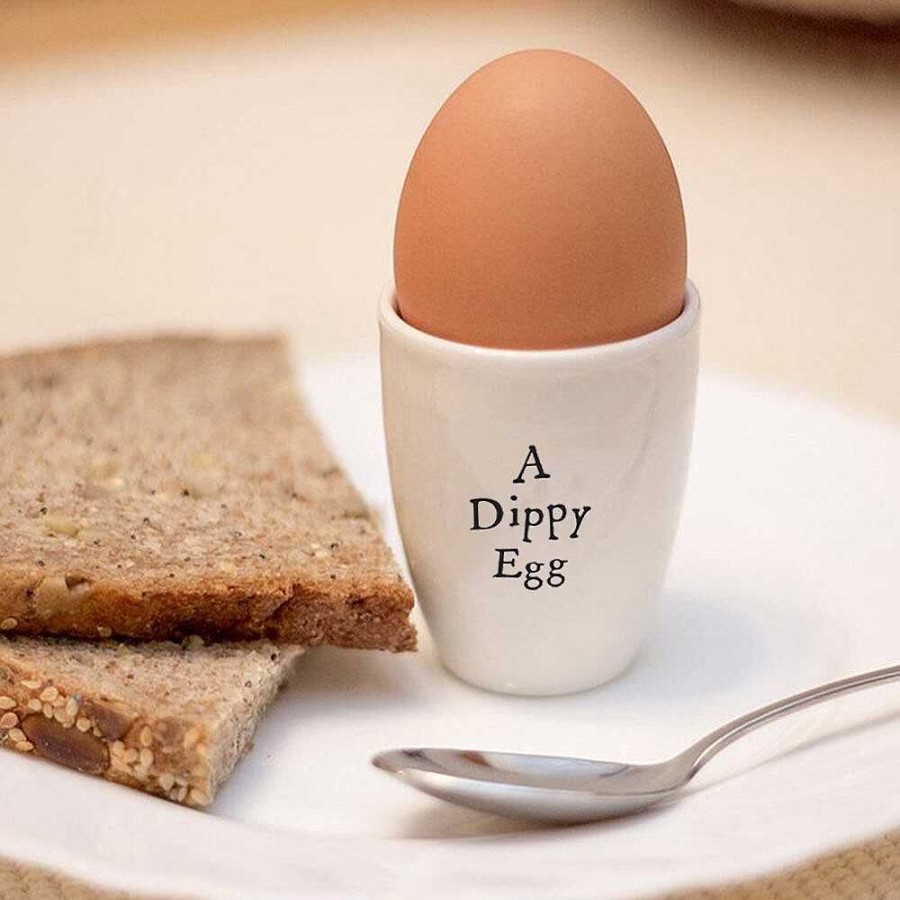 Other Kitchenware | East of India East Of India 'A Dippy Egg' Porcelain Egg Cup