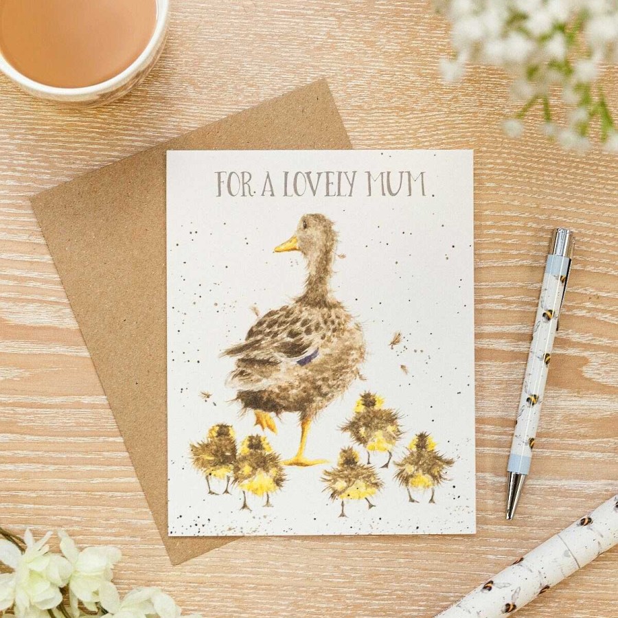 By Recipient | Wrendale Wrendale 'Lovely Mum' Duck Greetings Card