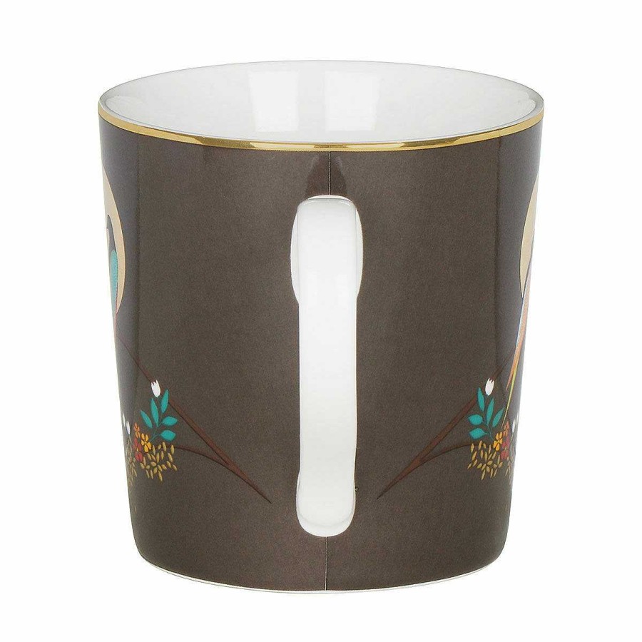 Mugs & Tea Cups | Sara Miller Sara Miller Chelsea Dark Grey Boxed Mug